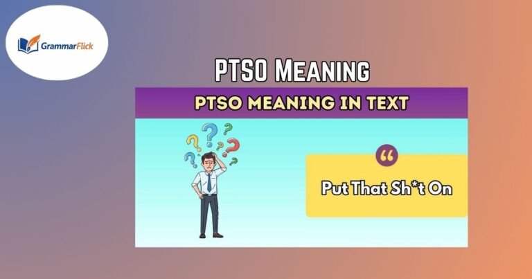 PTSO Meaning