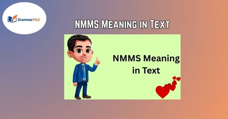 NMMS Meaning in Text
