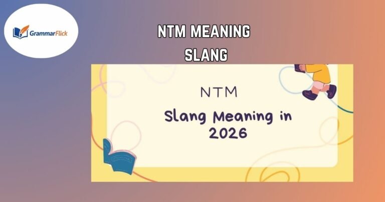 ntm meaning slang