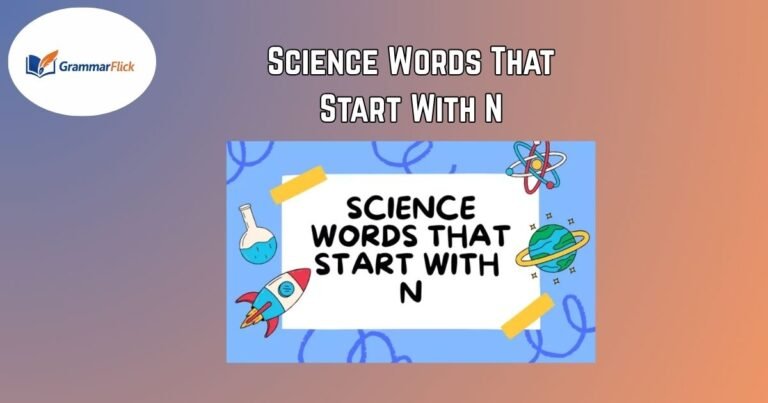 Science Words That Start With N