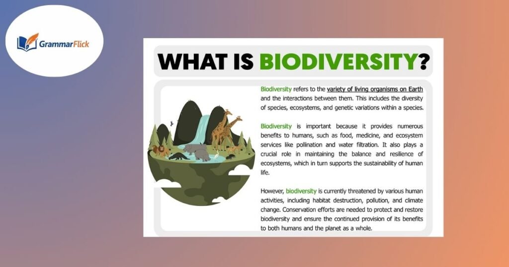 Biodiversity