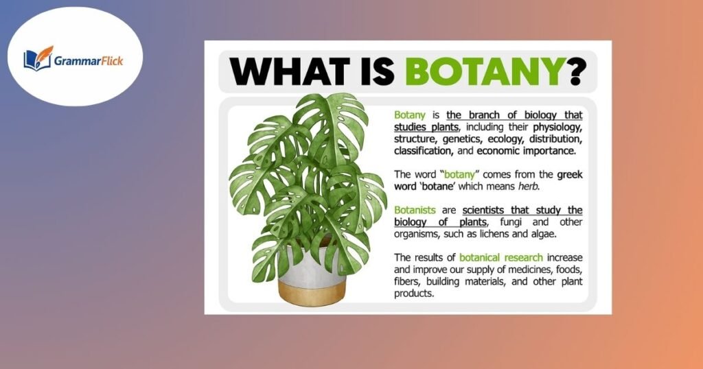 Botany