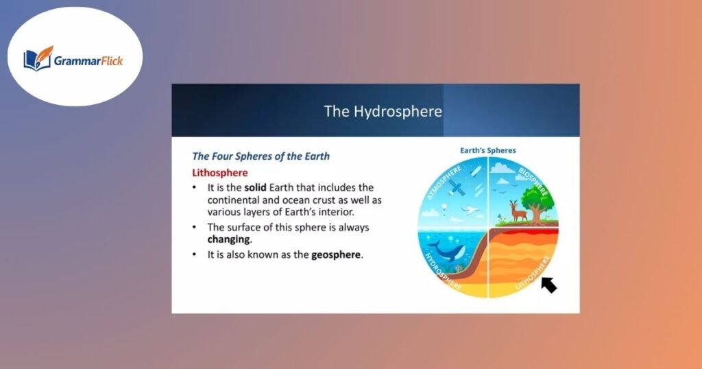 Hydrosphere